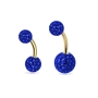 Bauchnabelpiercing Epoxikugel – Stab Gold, 1,6mm, 8/10mm (13 Farben)