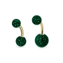 Bauchnabelpiercing Epoxikugel – Stab Gold, 1,6mm, 8/10mm (13 Farben)