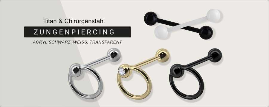 Straight Barbells Großhandel | Zungenpiercings und mehr günstig kaufen